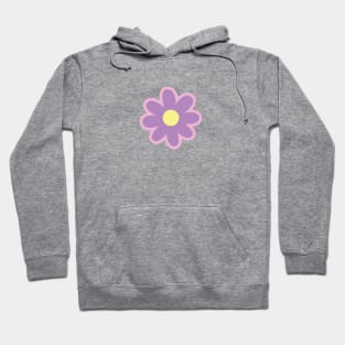 Purple Flower Hoodie